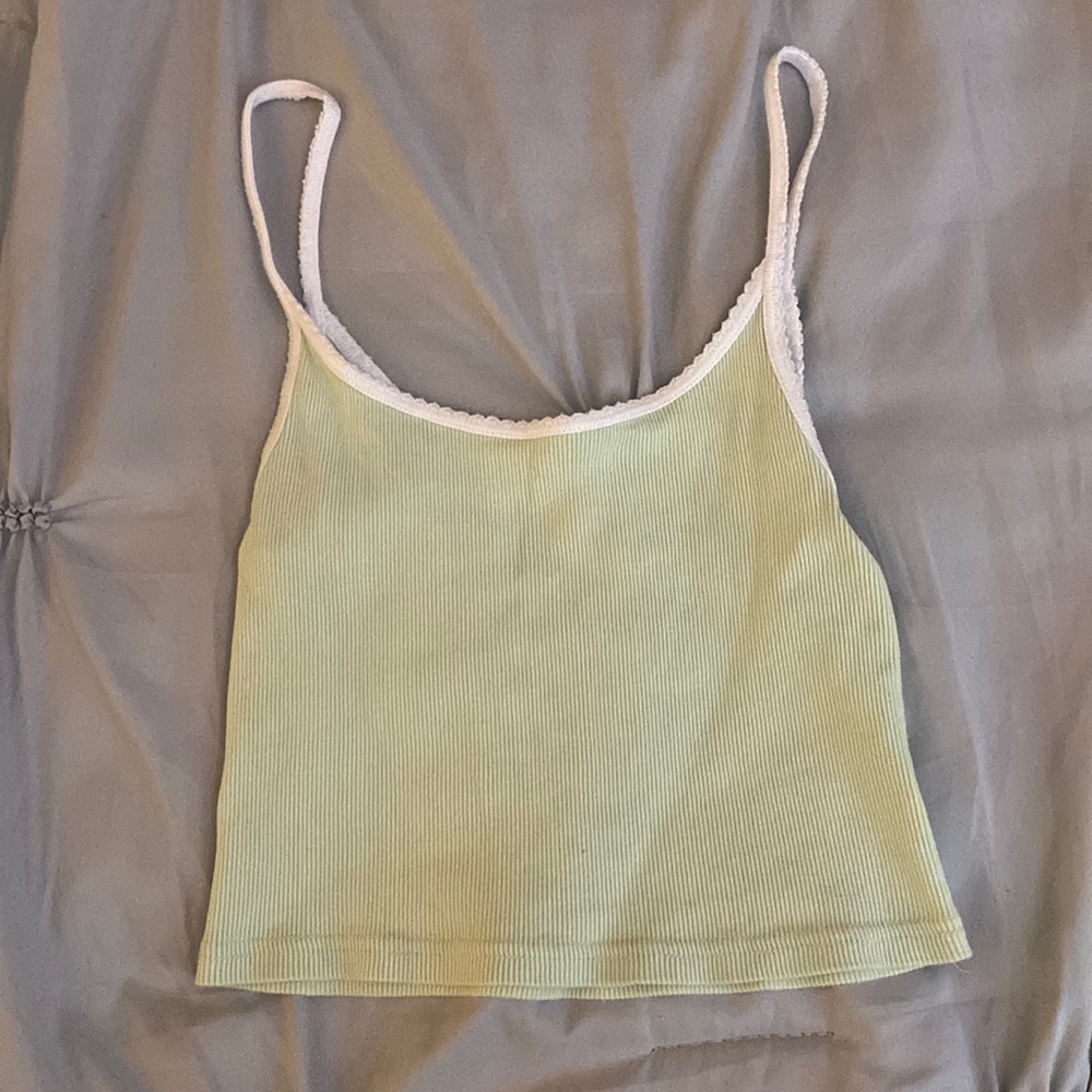 Cute green brandy tank